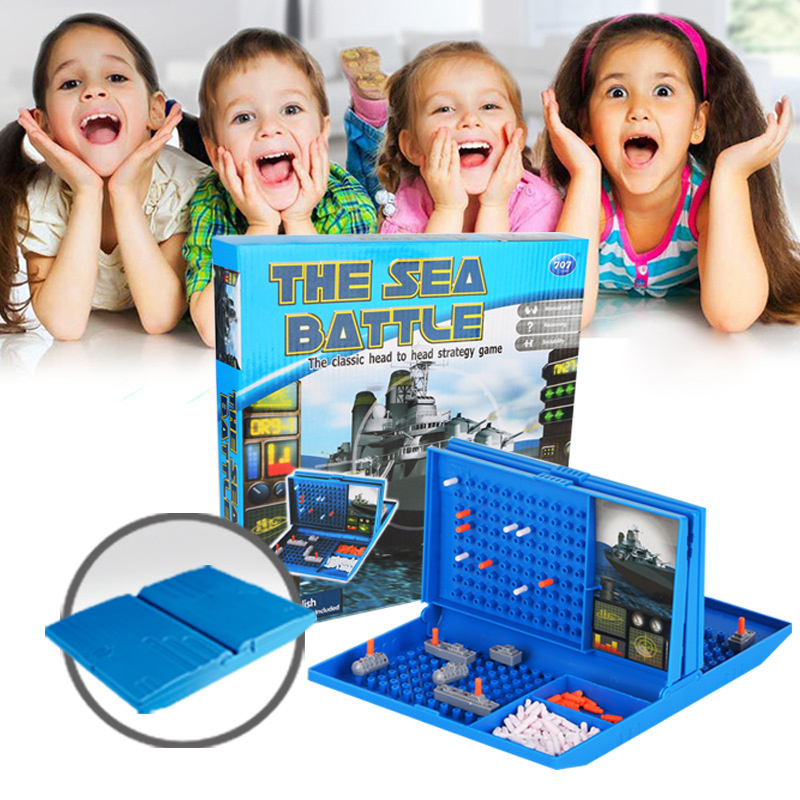 Board Game For 2 People - เกมกระดานสงครามทางทะเล เกมกลยุทธ์ ของเล่น เกมกระดานกลยุทธ์สำหรับ 2 ผู้เล่น