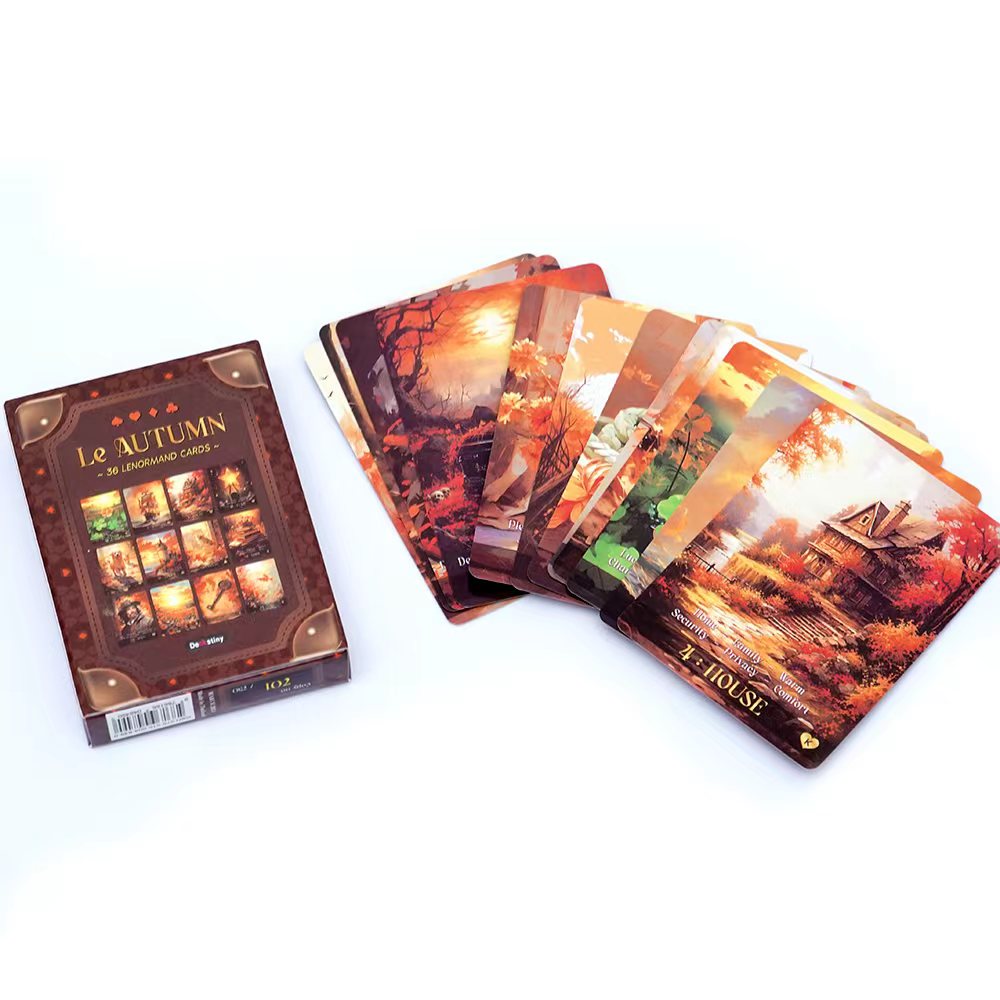 Board Game Of Life - เลนอร์มานด์ ทาร์อ็อต ดีค ลี ออทัมน์ คอลเลคชั่นสำหรับการทำนายดวงชะตาและการทำนายดวงชะตา