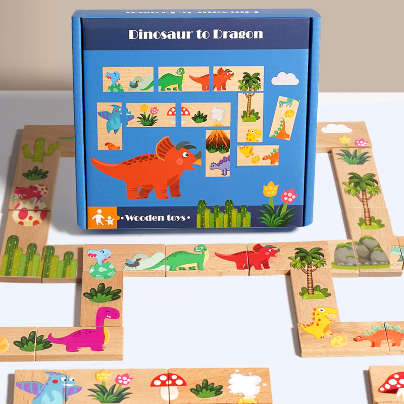 Board Game For Kids - เด็กจิ๊กซอว์ไม้ปริศนาการ์ตูนสัตว์รูปแบบ Montessori ของเล่นเพื่อการศึกษาเด็กเกมฝึกสมอง