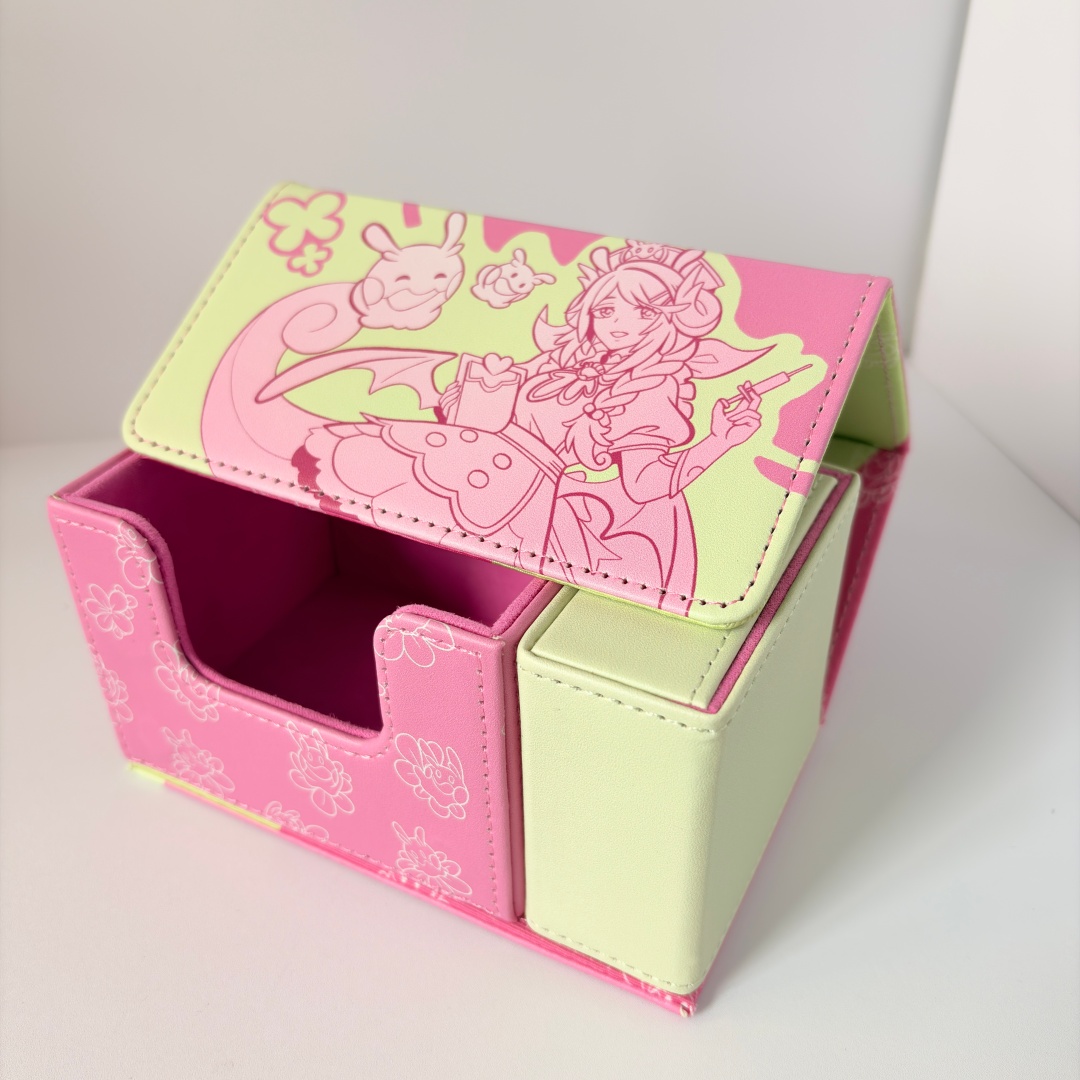 Board Game Yugioh - ยูกิโอ! กล่องเก็บการ์ดเกม DIY Dragonmaid Nurse Alcremie