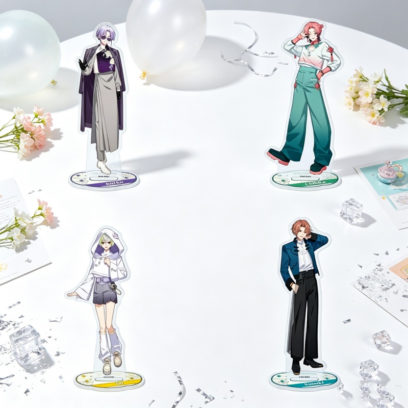 Board Game Love Letter - สินค้าสุดน่ารัก 18TRIP อะนิเมะเกม พวงกุญแจป้ายอะคริลิกตั้งได้สไตล์ใหม่ 15 ซม.