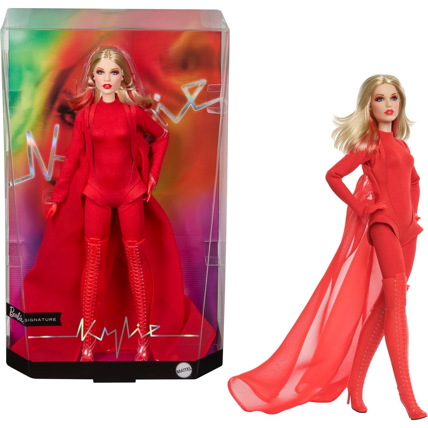 Mattel Toy Barbie - ตุ๊กตาบาร์บี้ซิกเนเจอร์ของแท้จากแมทเทล รุ่นไคลี มิน็อก ตุ๊กตาข้อต่อขยับได้ ของสะสม ของขวัญคริสต์มาสและวันเกิด