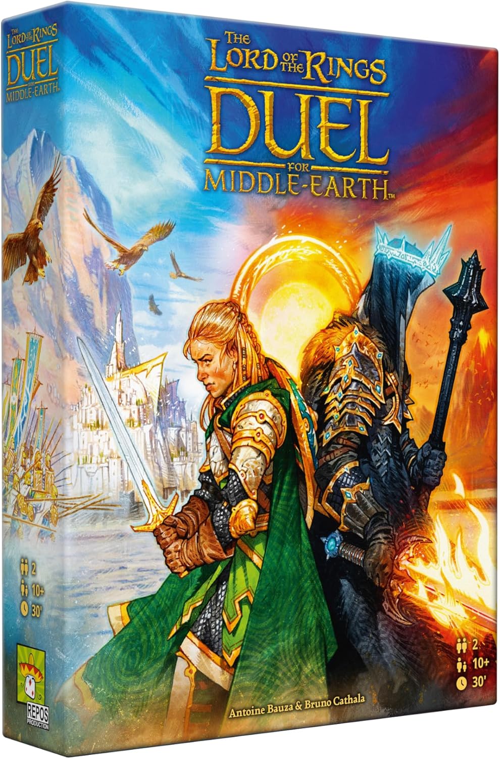 Board Game For 2 People - เกมกระดานจงโจว ลอร์ดออฟเดอะริงส์ รุ่นภาษาอังกฤษ เกมสำหรับงานเลี้ยงสังสรรค์ในครอบครัว เหมาะสำหรับเยาวชน