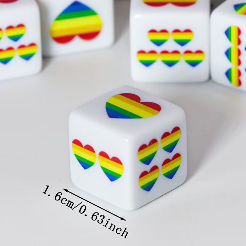 CANDYPIXEL ลูกเต๋าหัวใจสีรุ้ง  - Board Game Live บทวิจารณ์และราคา