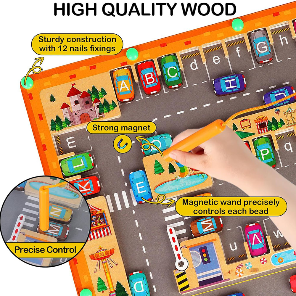 แม่เหล็กสีและจํานวนเขาวงกต 2 ใ - Board Game For 2 People บทวิจารณ์และราคา