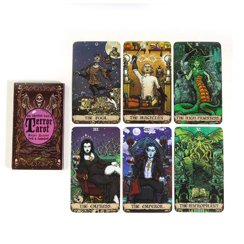 ไพ่ทาโรต์ใหม่ล่าสุด 22 ใบ ชุดไ - Board Game Horror บทวิจารณ์และราคา