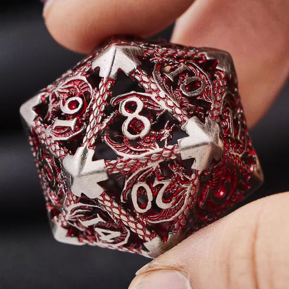 ชุดลูกเต๋าโลหะ Dragon Hollow ส - Board Game Roleplay บทวิจารณ์และราคา