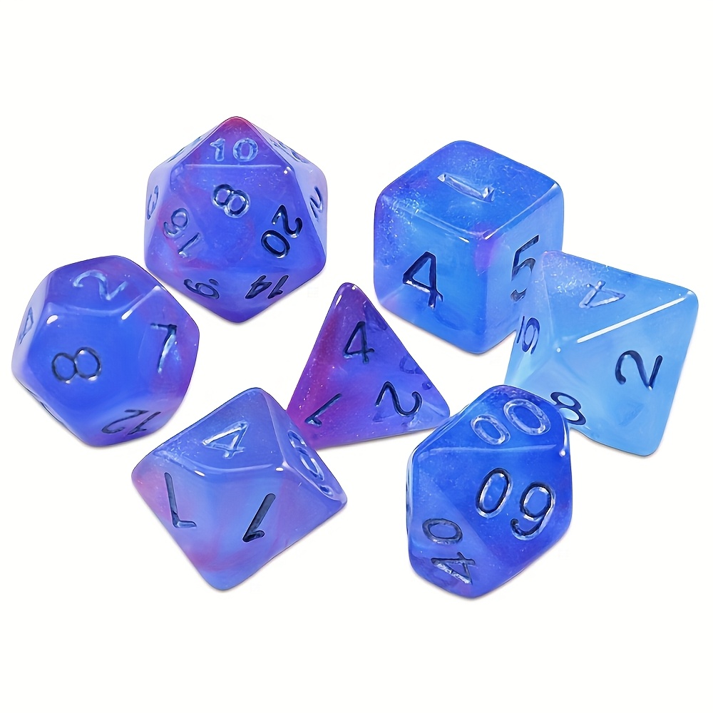 7 ชิ้น ลูกเต๋าหลายเหลี่ยม DND  - Dice Set Polyhedral บทวิจารณ์และราคา