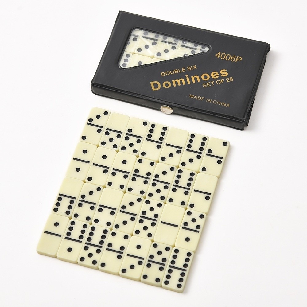28 ชิ้น ชุดโดมิโน ดับเบิ้ล ซิก - Board Game For 2 People บทวิจารณ์และราคา