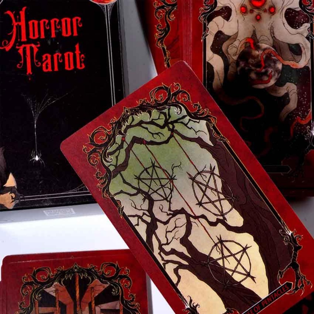 เกมไพ่ทาโรต์สยองขวัญขนาด10.3*6 - Board Game Horror บทวิจารณ์และราคา