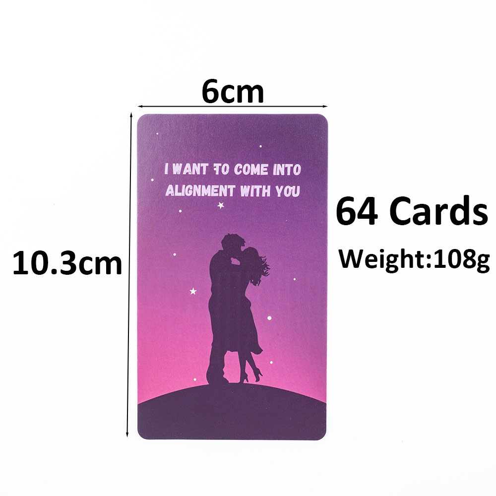 64 การ์ด Lover ข้อความการ์ด Or - Board Game Of Life บทวิจารณ์และราคา