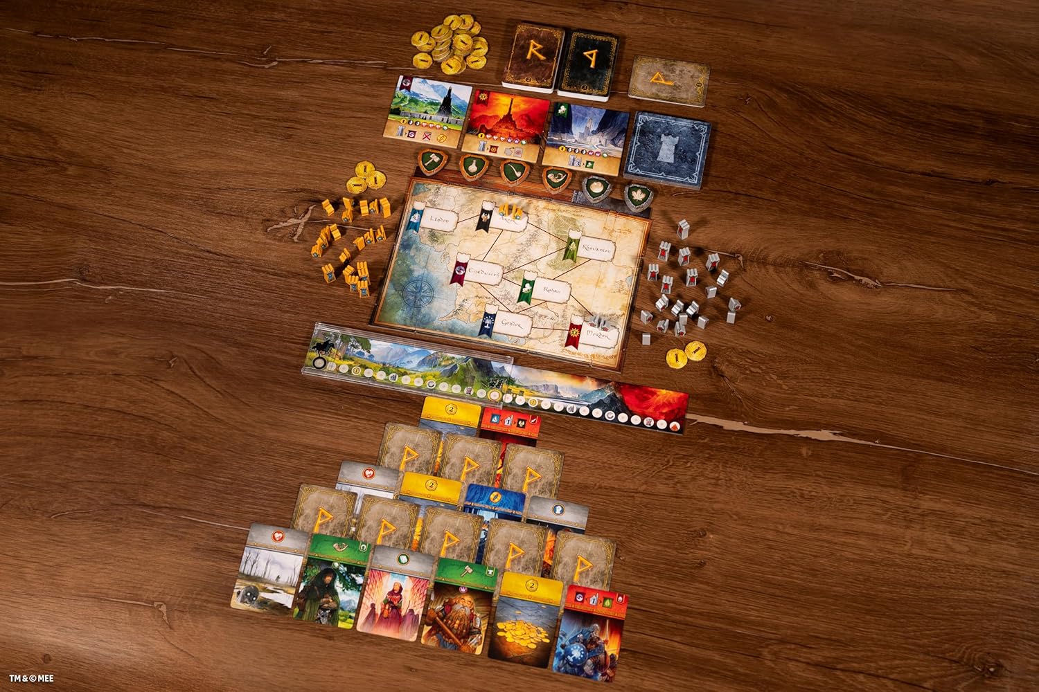 เกมกระดานจงโจว ลอร์ดออฟเดอะริง - Board Game For 2 People บทวิจารณ์และราคา