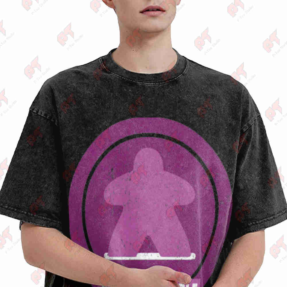 เสื้อยืดผ้าฝ้ายแท้ ลายมีป์สีม่ - Board Game Inspiration บทวิจารณ์และราคา