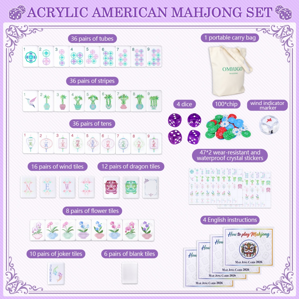 ชุดไพ่นกกระจอกอเมริกันอะคริลิค - Board Game Zone บทวิจารณ์และราคา