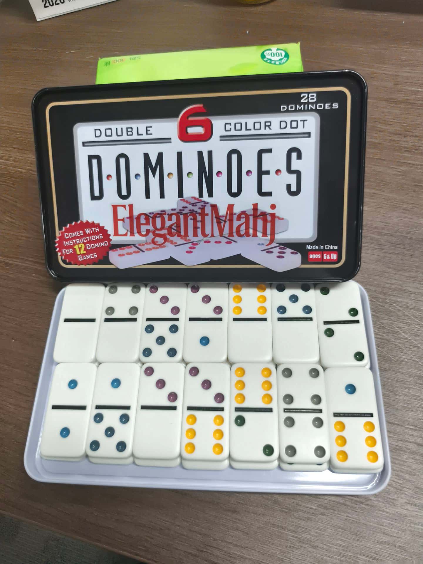 ชุดโดมิโน ElegantMahj Double S - Board Game Box บทวิจารณ์และราคา