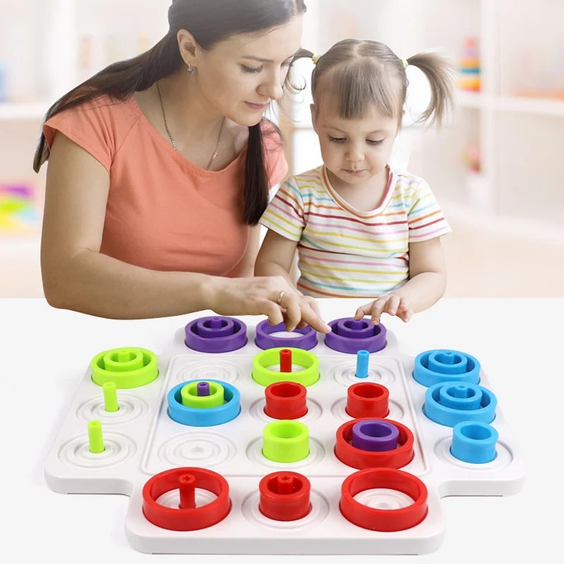 เกมกระดานวงแหวนมอนเตสซอรี่ ของ - Board Game For Kids บทวิจารณ์และราคา