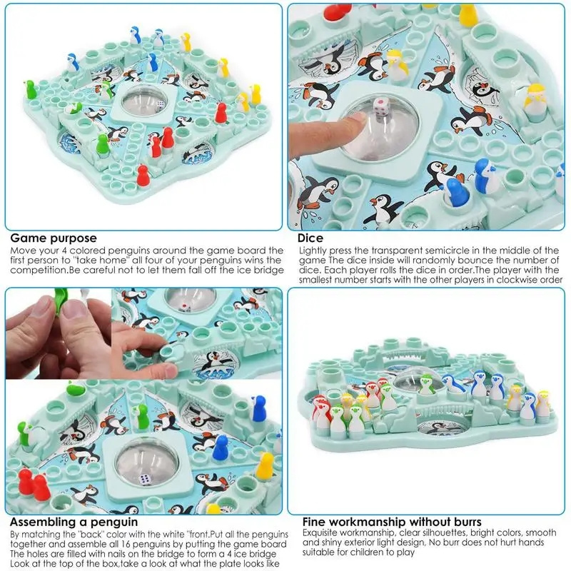 ผู้เล่นหลายคนเพนกวินหมากรุกบิน - Board Game Zone บทวิจารณ์และราคา